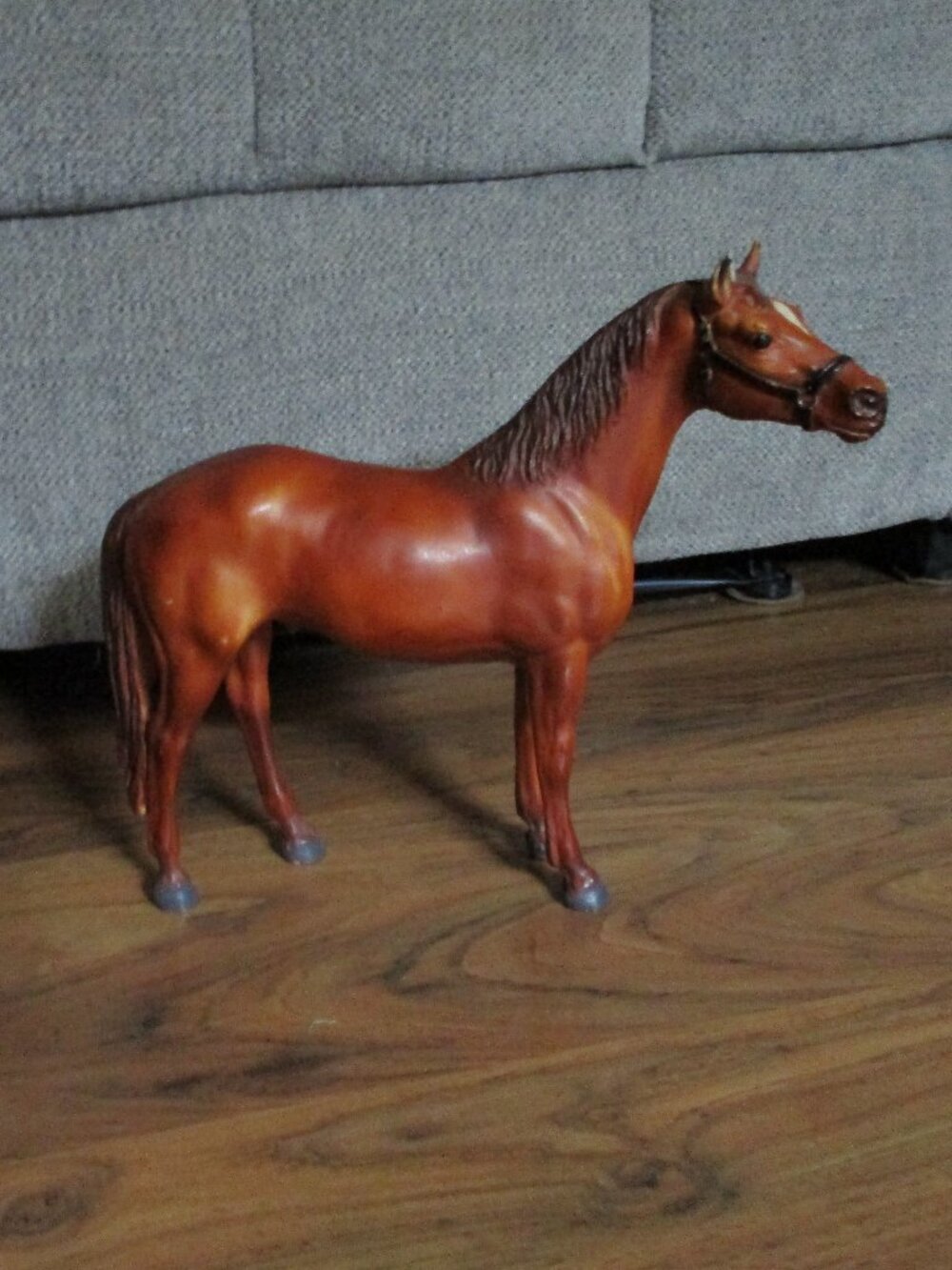 RARE Breyer Vintage Man O War Variation Battleship Grey Hooves Pre USA 1960s #47